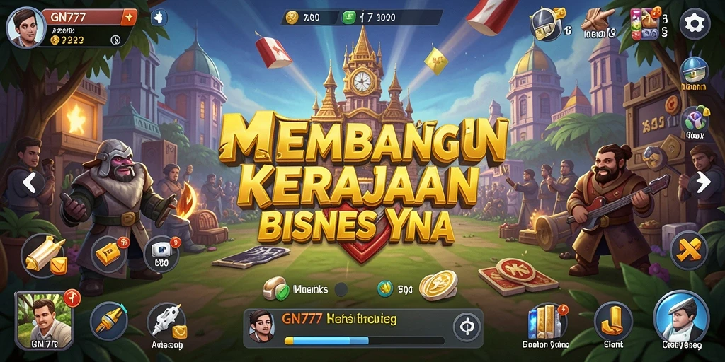 Tampilan menarik gameplay Tycoon di GN777.