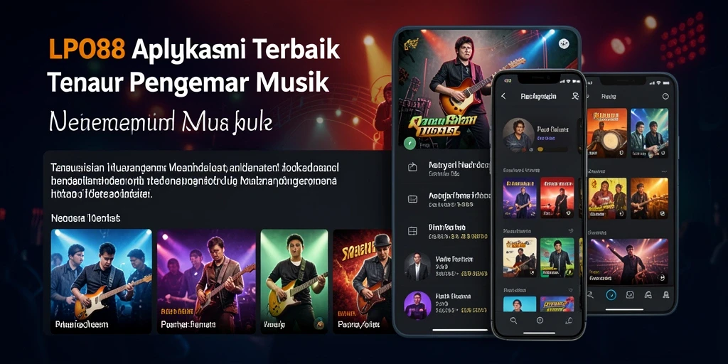 Tangkapan layar LPO88 menampilkan pengguna bernyanyi dengan penuh semangat di aplikasi musik.