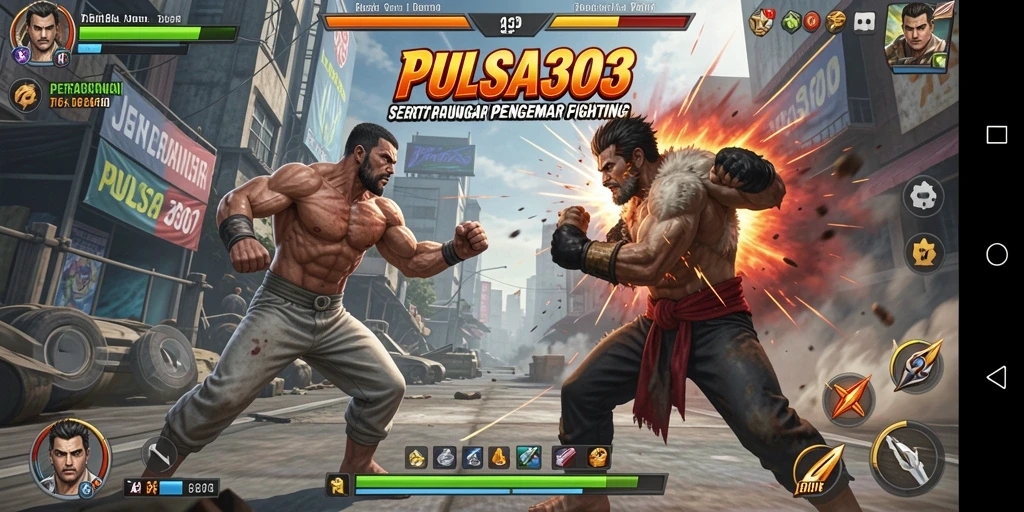 Tampilan gameplay PULSA303 yang seru dan penuh aksi Fighting.