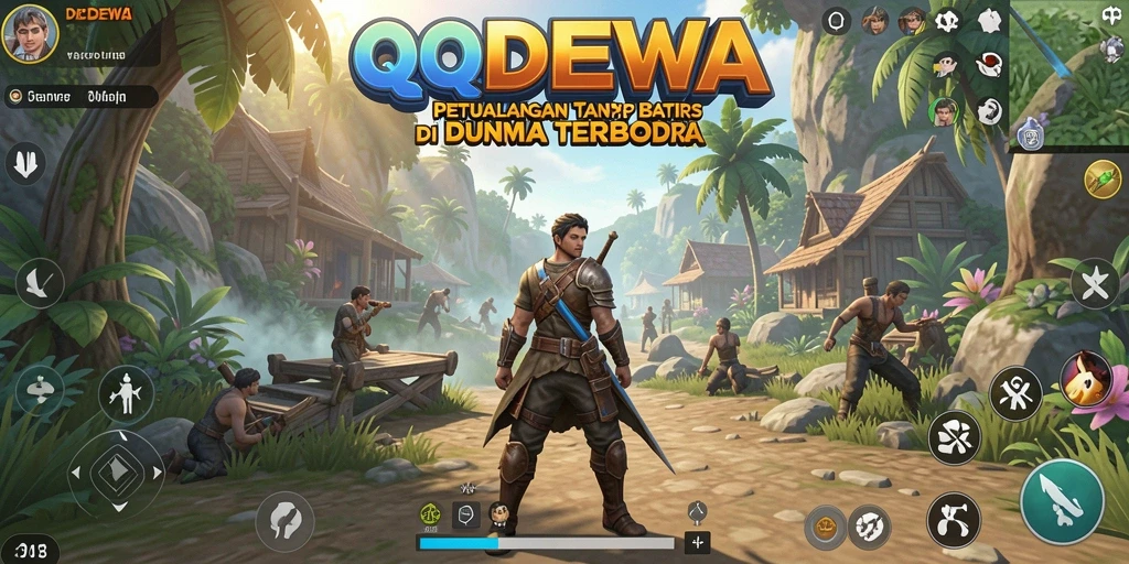 Gameplay seru di dunia terbuka QQDEWA.