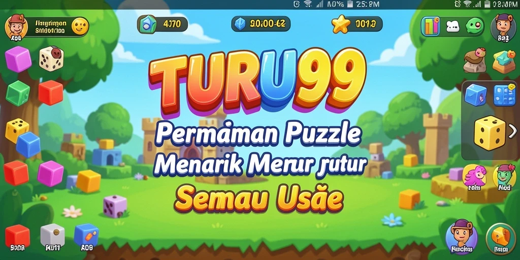 Tampilan gameplay TURU99 yang menantang dan seru.